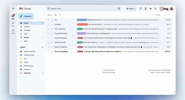 Hey Help AI Gmail assistant