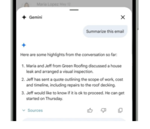 ai for gmail summary